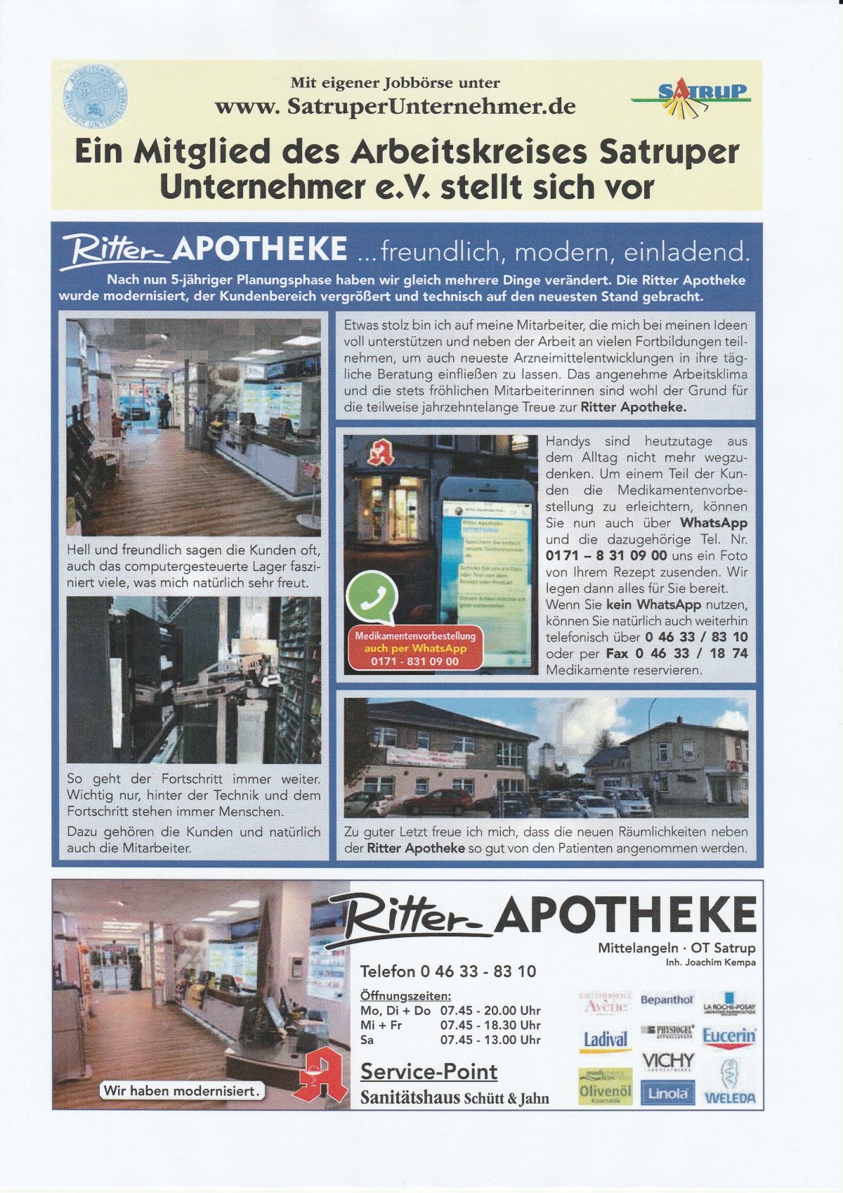 Mitglieder stellen sich vor / Arbeitskreis Satruper ...